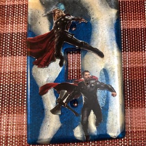 Thor Themed Light Switch Cover