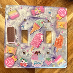 Sweets Double Light Switch Cover