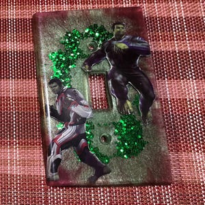 Hulk Themed Light Switch Cover
