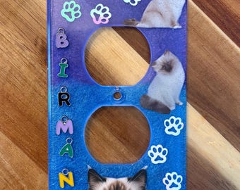Birman Cat Outlet Cover