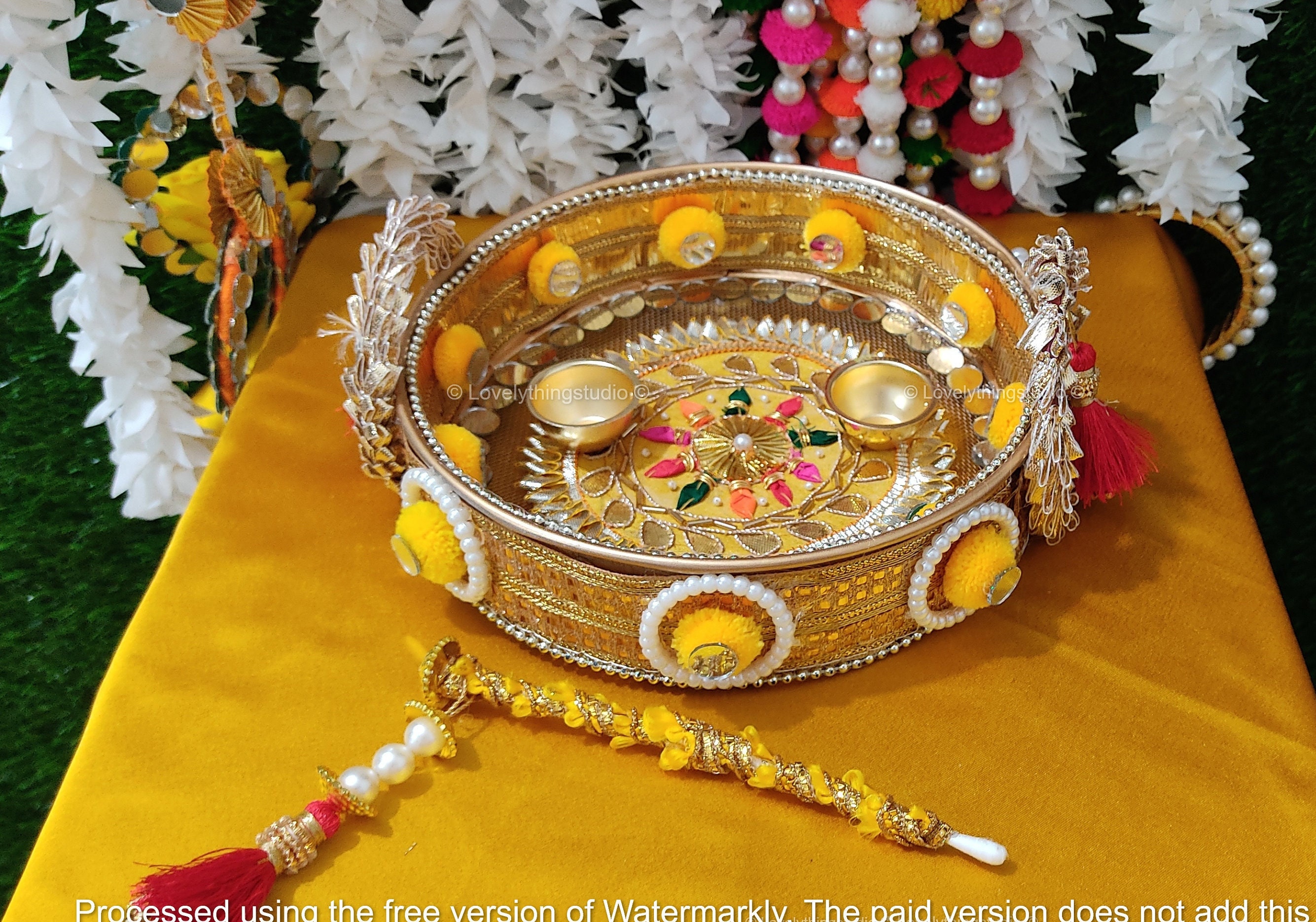 Haldi ceremony shop accessories
