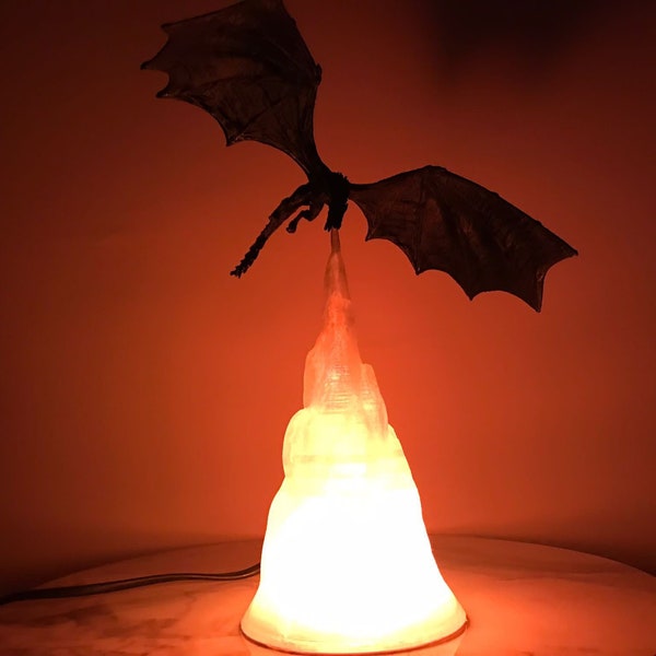 Game Of Thrones / Dragon Night Lamp / Decor Art Light