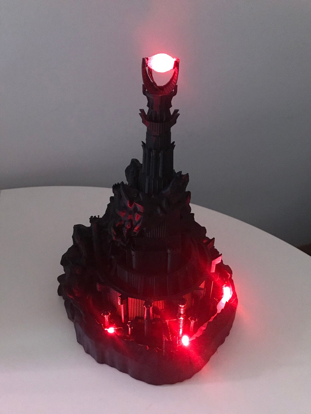 Tower of Sauron/barad Dur/ Eye of Sauron/ Lord of the Rings/ Rings of