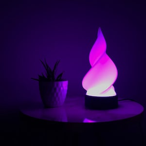 Spiral Lamp Lighting Night Light Decor Lamp Bedside Lamp Aesthetic Lamp
