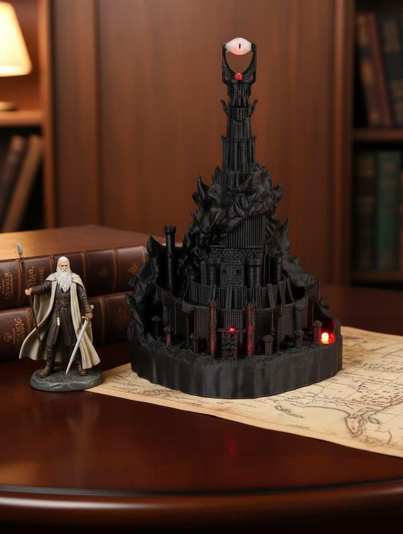 Tower of Sauron/Barad Dur/ Eye of Sauron/ Lord of the Rings/ Rings of Power image 2