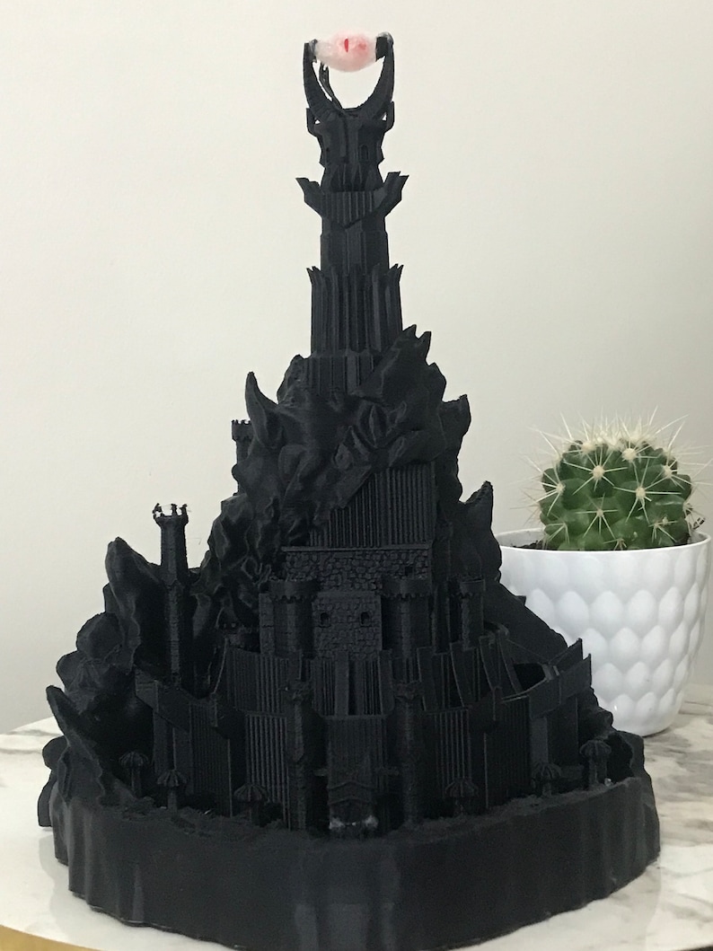 Tower of Sauron/barad Dur/ Eye of Sauron/ Lord of the Rings/ Etsy UK