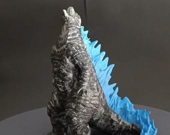 Figura Godzilla Kaiju/Monsterverse Sci-Fi Figurine/Presente exclusivo para fãs de filmes e animes/Brinquedo Godzilla/Decoração de mesa geek/Colecionável de cultura pop