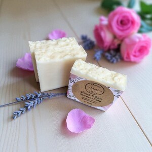 Honey and Rose Beeswax Soap 100g - Cold Process