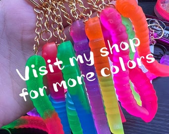 Gummy Worms Keychain (2nd batch)