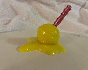 Melted Yellow Lollipop
