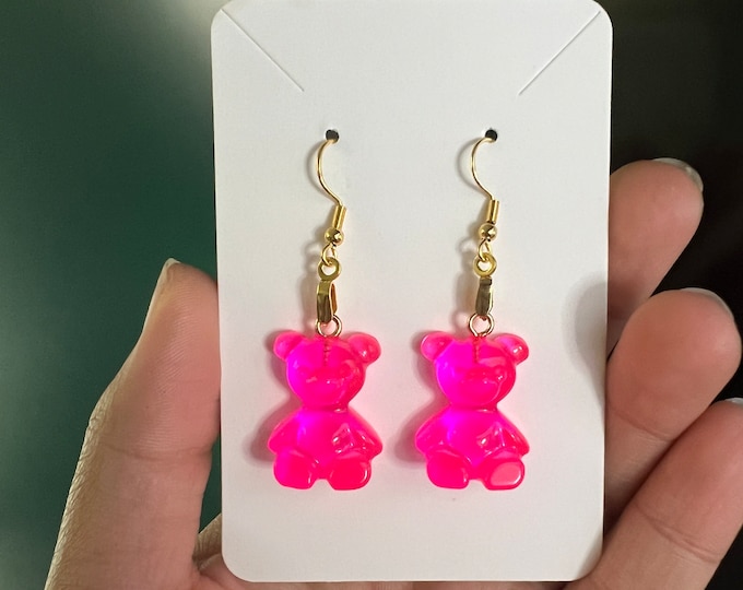 Featured listing image: Gummy Bear earrings | Candy Earrings | Studs | Drop earrings