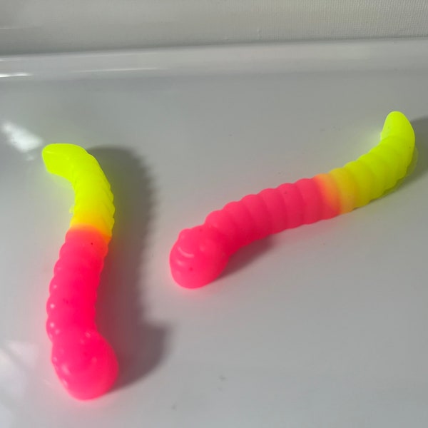 Silicone Gummy Worms Keychain | Soft and Swishy Gummy | Key Accessories