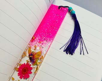 Personalized Bookmarks made w/ Resin | Special | Unique | Graduation | Book Lover | Name Bookmark | Glitter, Spice, & everything nice | Gift