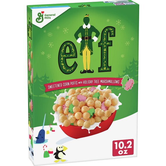 General Mills Limited Edition ELF Cereal Etsy