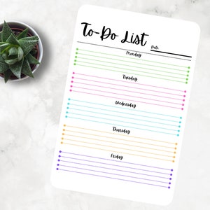 Editable To-Do List | Printable | To-Do List | Canva | Tracker | DIY | Digital Template | Planner | Simple Tasks List | productivity