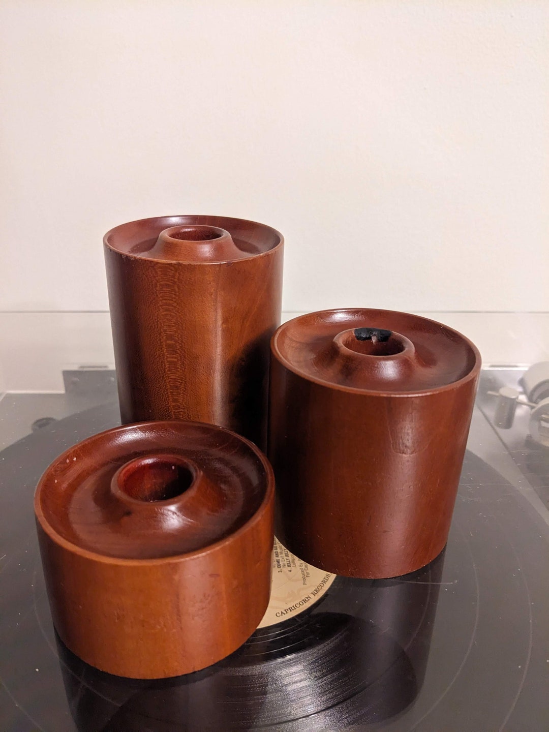 Vintage Midcentury Modern Candle Holders Berea College KY Etsy