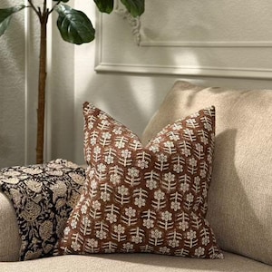 Pillow Cover Cushion cover All Size and Sofa Throw Home Decor Handmade  Pillow Cover Indian | Modern Pillow Handdblock print Handmade Throw