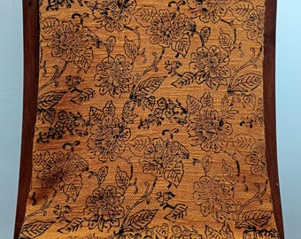 Handmade Block Print Cotton Throw Blanket – Boho Home Decor