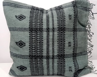 Cushion Pillow Cover Wool Bhujodi Handloom Pillow Cover Wool Cushion Cover