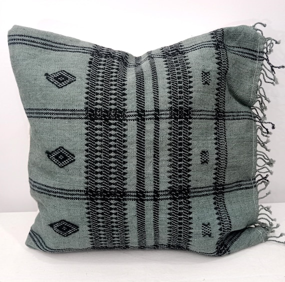 Cushion Pillow Cover Wool Bhujodi Handloom Pillow Cover Wool Cushion Cover