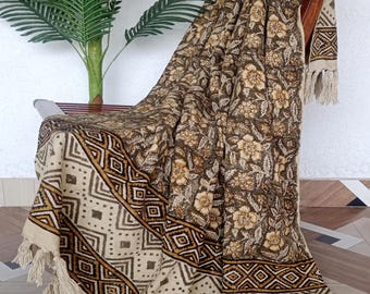 Lightweight Throw Blanket Cotton Sofa Throw Boho Decor Summer Blanket Ready to Ship Gift