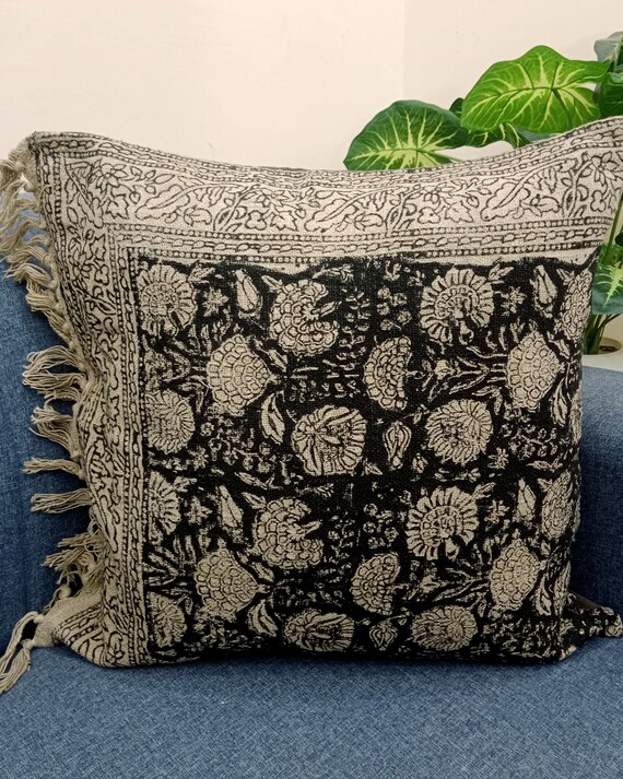 Pillow Cover Cushion cover All Size and Sofa Throw Home Decor Handmade  Pillow Cover Indian | Modern Pillow Handdblock print Handmade Throw