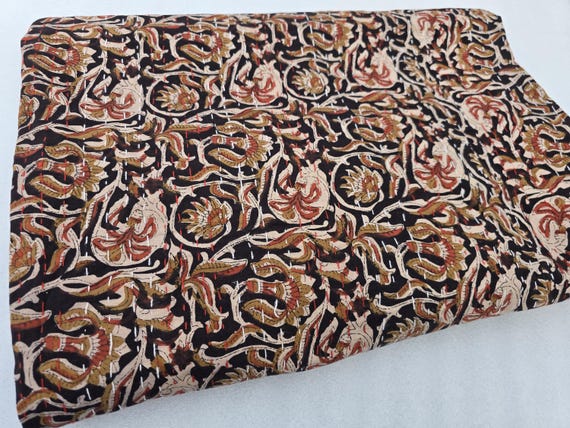 Handmade Kantha Quilt - Indian Block Print Bedding in King Size - Cozy Throw Blanket Ideal for Mother’s Day Gift or Bedroom Makeover