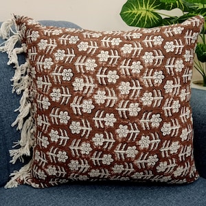 Pillow Cover Cushion cover All Size and Sofa Throw Home Decor Handmade  Pillow Cover Indian | Modern Pillow Handdblock print Handmade Throw