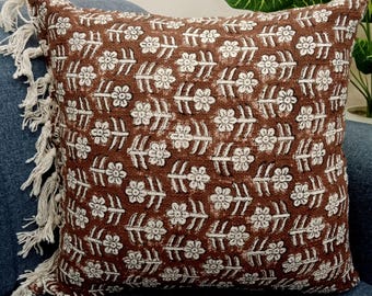 Pillow Cover Cushion cover All Size and Sofa Throw Home Decor Handmade  Pillow Cover Indian | Modern Pillow Handdblock print Handmade Throw
