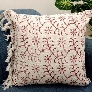 Pillow Cover Cushion cover All Size and Sofa Throw Home Decor Handmade  Pillow Cover Indian | Modern Pillow Handdblock print Handmade Throw