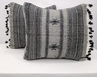 Cushion Pillow Cover Wool Bhujodi Handloom Pillow Cover Wool Cushion Cover