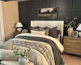 Handmade Kantha Work Hand stitched Pillow Covers Cushion Covers Customize Size Pillows Shames Pillows Hand block Print