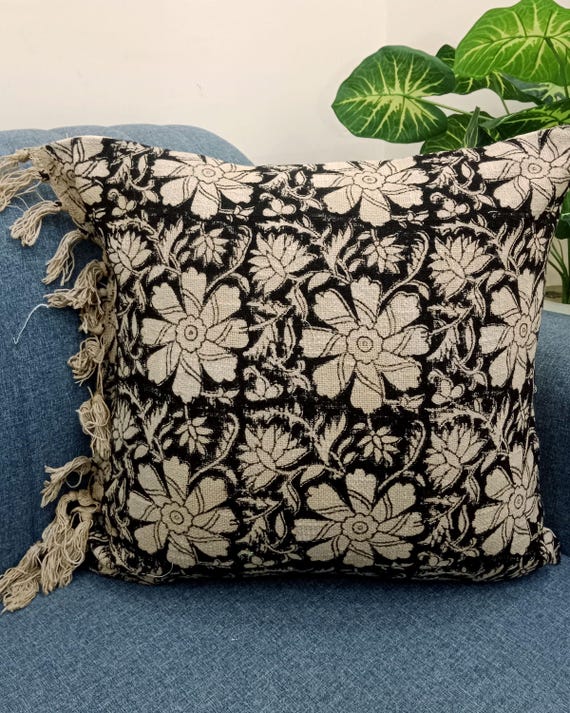 Pillow Cover Cushion cover All Size and Sofa Throw Home Decor Handmade  Pillow Cover Indian | Modern Pillow Handdblock print Handmade Throw