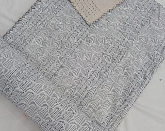 Floral Kantha Quilt Handmade Cotton Kantha Quilt HandBlock Print Bedding Block Print Light Weight Full Size Bedding Bedspread