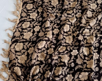 Handmade Bohemian Cotton Throw Blanket, Boho home decor, Soft Cotton Throw Blanket, King/Queen Woven bedding for bedroom Housewarming gift