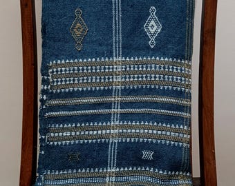 Handwoven Bhujodi Wool Throw Blanket | Soft and Cozy Wool Throw for Sofa, Bed, or Home Decor Accent