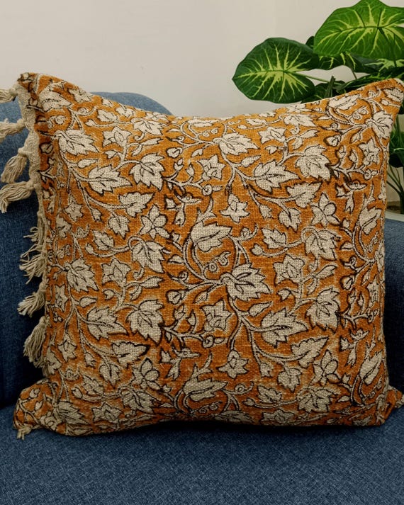 Pillow Cover Cushion cover All Size and Sofa Throw Home Decor Handmade  Pillow Cover Indian | Modern Pillow Handdblock print Handmade Throw