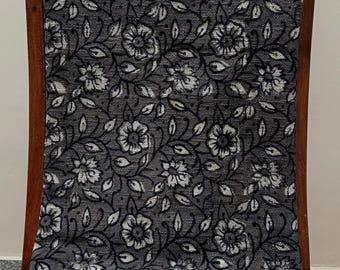 Indian Handmade Soft Cotton Throws Blankets, Hand Loom Hand Block Printed Bed Runner Boho Cotton Fringed Blanket Beach Throw.