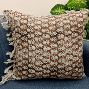Pillow Cover Cushion cover All Size and Sofa Throw Home Decor Handmade  Pillow Cover Indian | Modern Pillow Handdblock print Handmade Throw