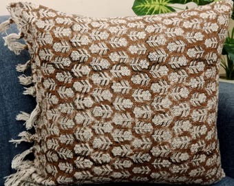 Pillow Cover Cushion cover All Size and Sofa Throw Home Decor Handmade  Pillow Cover Indian | Modern Pillow Handdblock print Handmade Throw