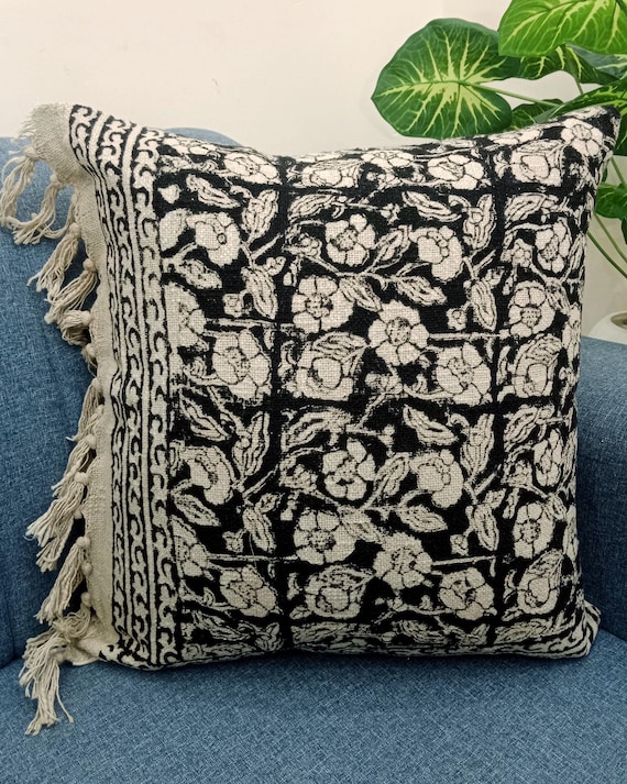 Pillow Cover Cushion cover All Size and Sofa Throw Home Decor Handmade  Pillow Cover Indian | Modern Pillow Handdblock print Handmade Throw