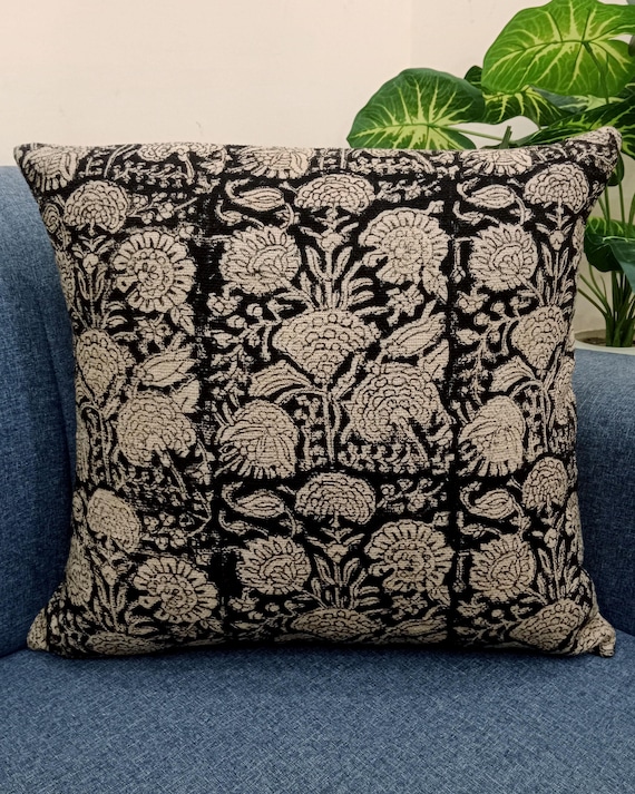 Pillow Cover Cushion cover All Size and Sofa Throw Home Decor Handmade  Pillow Cover Indian | Modern Pillow Handdblock print Handmade Throw
