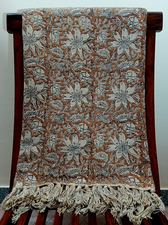 Luxury Handmade Cotton Throw Blanket - Boho Style Blanket for Couch, Sofa, or Bed - Premium Eco-Friendly, Cozy, and Stylish Home Decor Gift