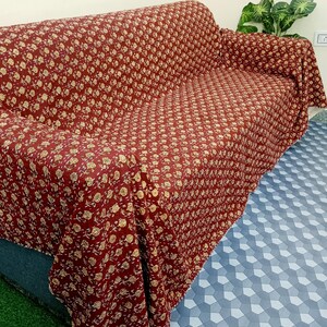 Floral Kantha Quilt Handmade Cotton Kantha Quilt HandBlock Print Bedding Bedspreads Block Print Floral Quilted Light Wight Full Size bedding