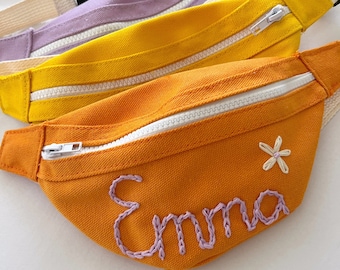 Children’s name embroidered belt bag/fanny pack