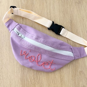 Childrens name embroidered belt bag/fanny pack image 4