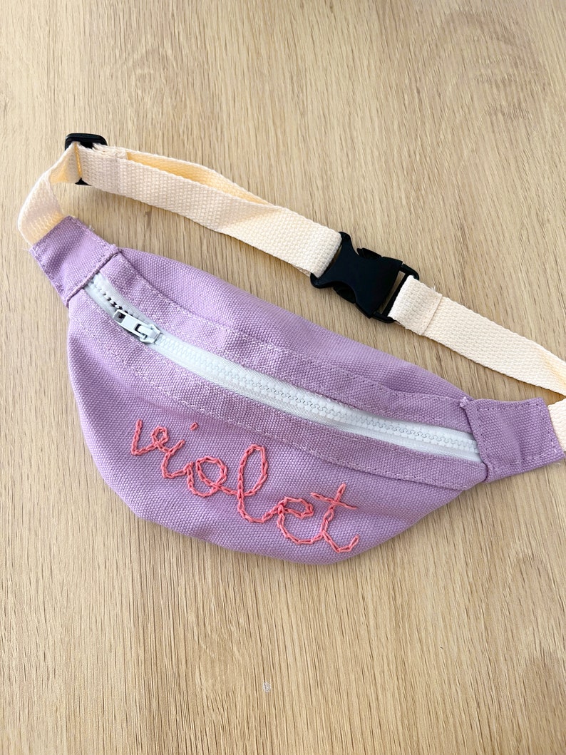 Childrens name embroidered belt bag/fanny pack image 4