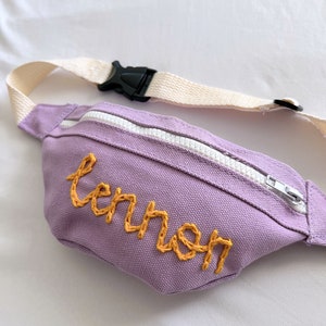 Childrens name embroidered belt bag/fanny pack image 5