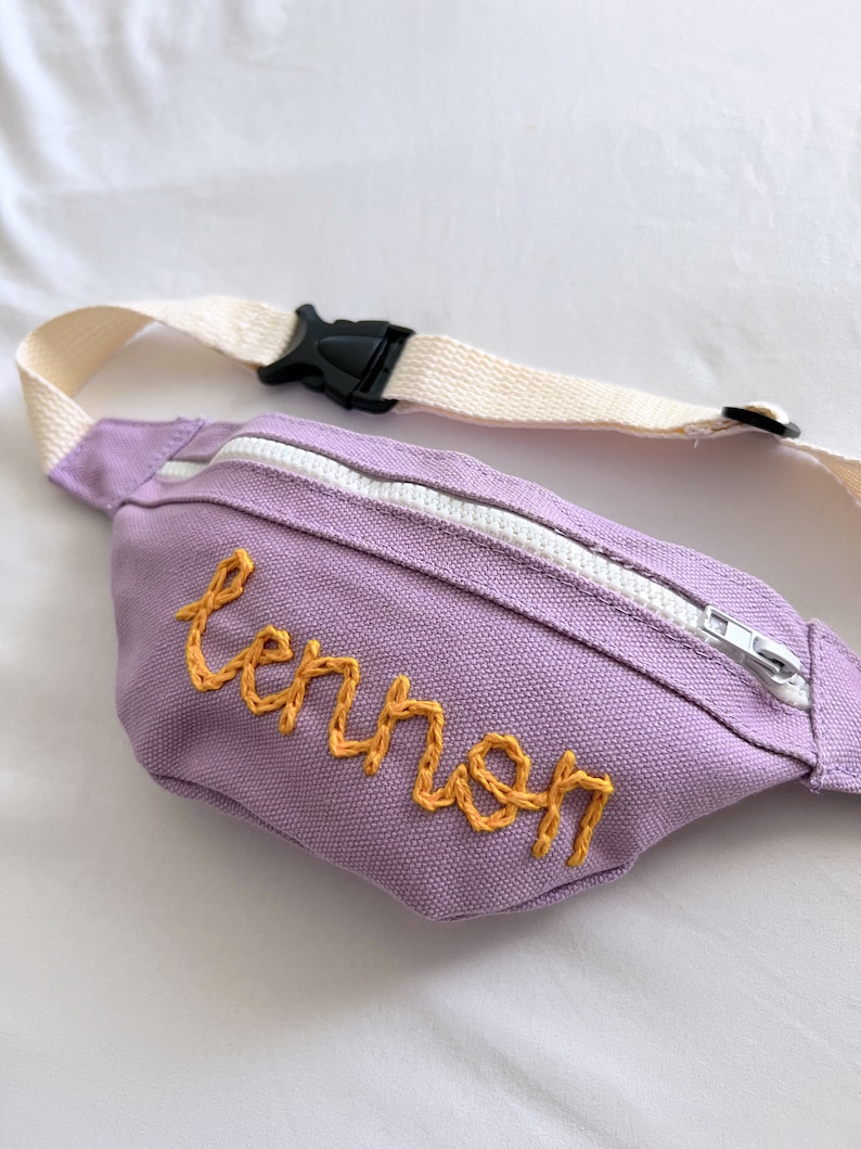 Childrens name embroidered belt bag/fanny pack image 5