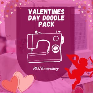 Pacote de bordado de dia dos namorados PES Brother PE800 Máquina de bordar Patches Download Cartas de amor Gnomos Chocolate Presentes caseiros